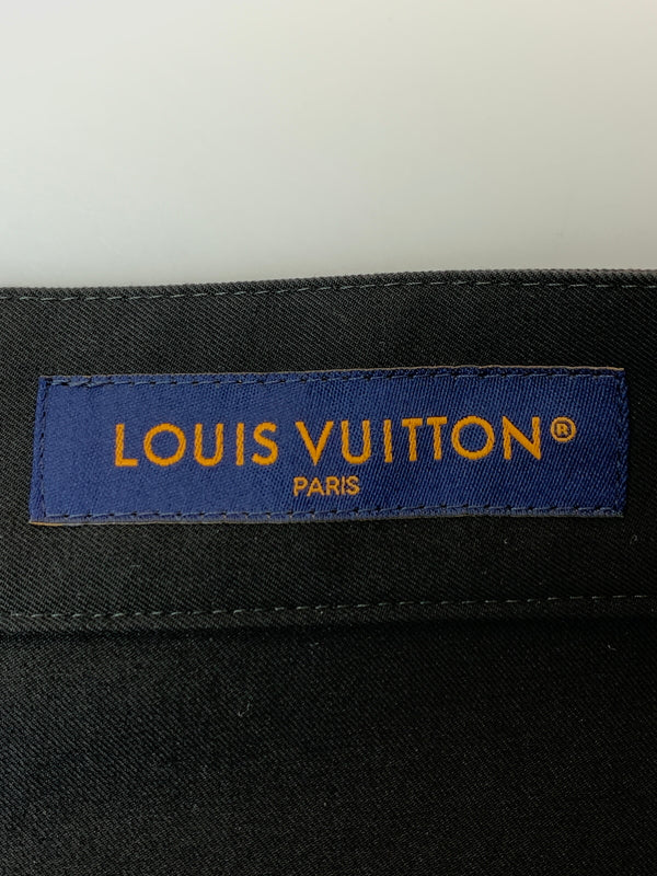 【中古美品】【メンズ】 LOUIS VUITTON ルイ・ヴィトン 25SS テーラードウール カーペンターパンツ RM251MM PQR HSP43W ボトムス 179-260526-jt-22-min サイズ：50 カラー：ブラック 万代Net店