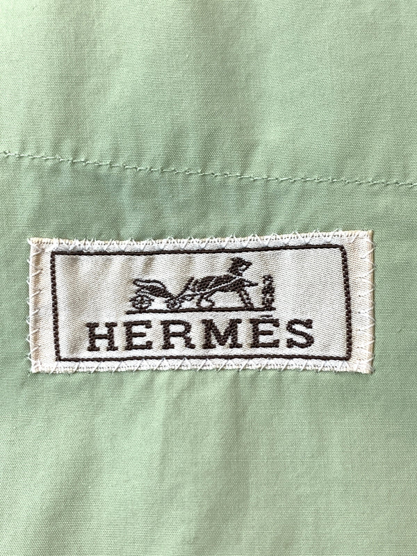 【中古品】【メンズ】 HERMES エルメス COTTON TAILORED JACKET G19986K コットン テイラード ジャケット アウター 141-260526-jt-11-min サイズ：サイズ不明 カラー：LIGHT GREEN 万代Net店