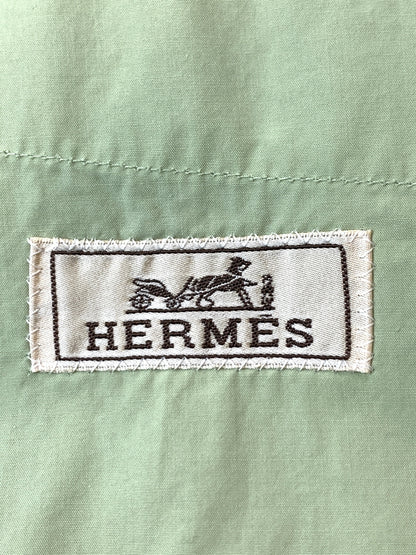 【中古品】【メンズ】 HERMES エルメス COTTON TAILORED JACKET G19986K コットン テイラード ジャケット アウター 141-260526-jt-11-min サイズ：サイズ不明 カラー：LIGHT GREEN 万代Net店