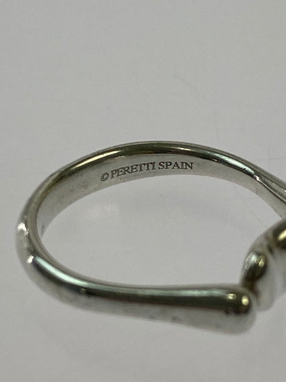 【中古品】【レディース】 TIFFANY ＆ CO. ティファニー エルサペレッティ ビーンズリング 指輪 レディース アクセサリー 182-260524-em-47-min サイズ：11号 カラー：シルバー 11号 万代Net店