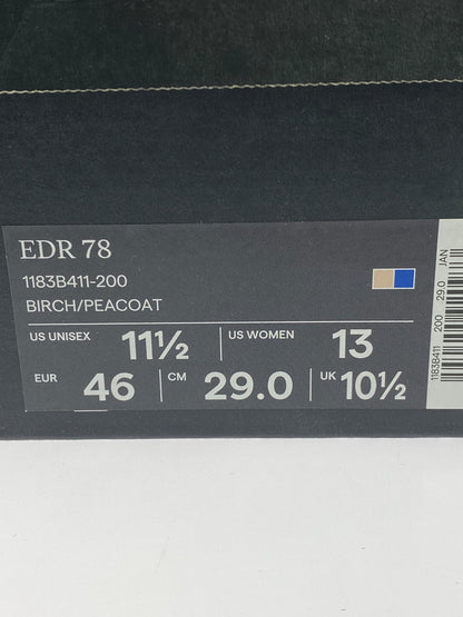 【中古品】【メンズ】 ONITSUKA TIGER オニツカタイガー ローカットスニーカー 1183B411 EDR78 イーディーアール 78 スニーカー メンズ シューズ 靴 162-260524-em-10-min サイズ：29.0cm カラー：アイボリー/ネイビー 万代Net店