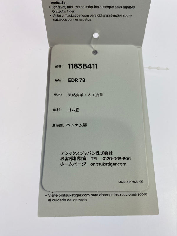 【中古品】【メンズ】 ONITSUKA TIGER オニツカタイガー ローカットスニーカー 1183B411 EDR78 イーディーアール 78 スニーカー メンズ シューズ 靴 162-260524-em-10-min サイズ：29.0cm カラー：アイボリー/ネイビー 万代Net店