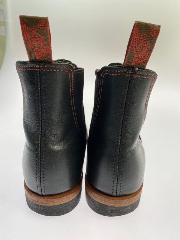 【中古品】【メンズ】 RED WING レッドウィング CHELSEA 2918 チェルシー2918 サイドゴアブーツ チェルシーブーツ オイルドレザー メンズ シューズ 164-260524-em-14-min サイズ：27.5cm カラー：ブラック 万代Net店