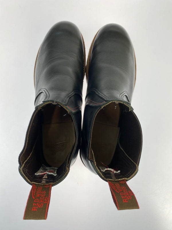 【中古品】【メンズ】 RED WING レッドウィング CHELSEA 2918 チェルシー2918 サイドゴアブーツ チェルシーブーツ オイルドレザー メンズ シューズ 164-260524-em-14-min サイズ：27.5cm カラー：ブラック 万代Net店