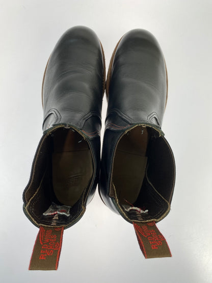 【中古品】【メンズ】 RED WING レッドウィング CHELSEA 2918 チェルシー2918 サイドゴアブーツ チェルシーブーツ オイルドレザー メンズ シューズ 164-260524-em-14-min サイズ：27.5cm カラー：ブラック 万代Net店