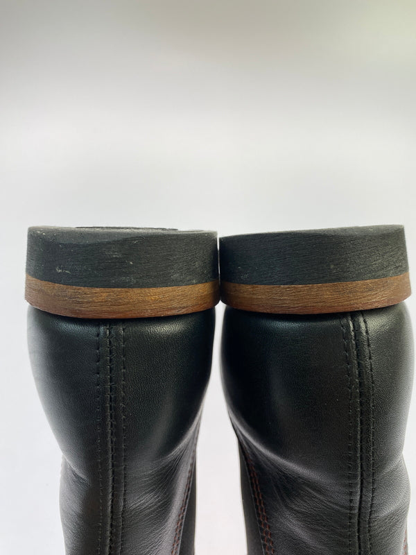 【中古品】【メンズ】 RED WING レッドウィング CHELSEA 2918 チェルシー2918 サイドゴアブーツ チェルシーブーツ オイルドレザー メンズ シューズ 164-260524-em-14-min サイズ：27.5cm カラー：ブラック 万代Net店