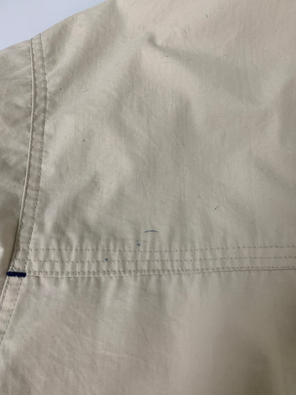 【中古品】【メンズ】 NIKE ナイキ 90-00S LOGO NYLON JACKET 90年代 00年代 ロゴ ナイロン ジャケット メンズ アウター 裏メッシュ 146-260612-em-39-min サイズ：XL カラー：アイボリー 万代Net店