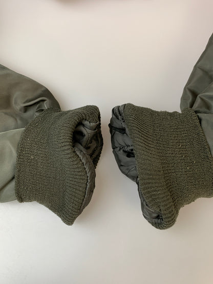 【現状渡し品】【メンズ】 ALPHA INDUSTRIES アルファ インダストリーズ 90S CWU-45 FLIGHT JACKET DLA5795210 1990年代 フライトジャケット メンズ アウター 145-260618-KS-17-min サイズ：XXL カラー：カーキグリーン 万代Net店