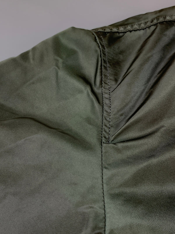 【現状渡し品】【メンズ】 ALPHA INDUSTRIES アルファ インダストリーズ 90S CWU-45 FLIGHT JACKET DLA5795210 1990年代 フライトジャケット メンズ アウター 145-260618-KS-17-min サイズ：XXL カラー：カーキグリーン 万代Net店