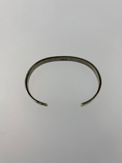 【中古品】【メンズ/レディース】 B.MORGAN ブルース・モーガン STERLING SILVER BANGLE スターリングシルバー バングル アクセサリー ブレスレット ナバホ 191-260524-em-48-min カラー：シルバー 万代Net店