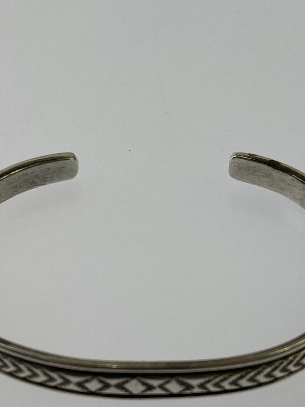 【中古品】【メンズ/レディース】 B.MORGAN ブルース・モーガン STERLING SILVER BANGLE スターリングシルバー バングル アクセサリー ブレスレット ナバホ 191-260524-em-48-min カラー：シルバー 万代Net店