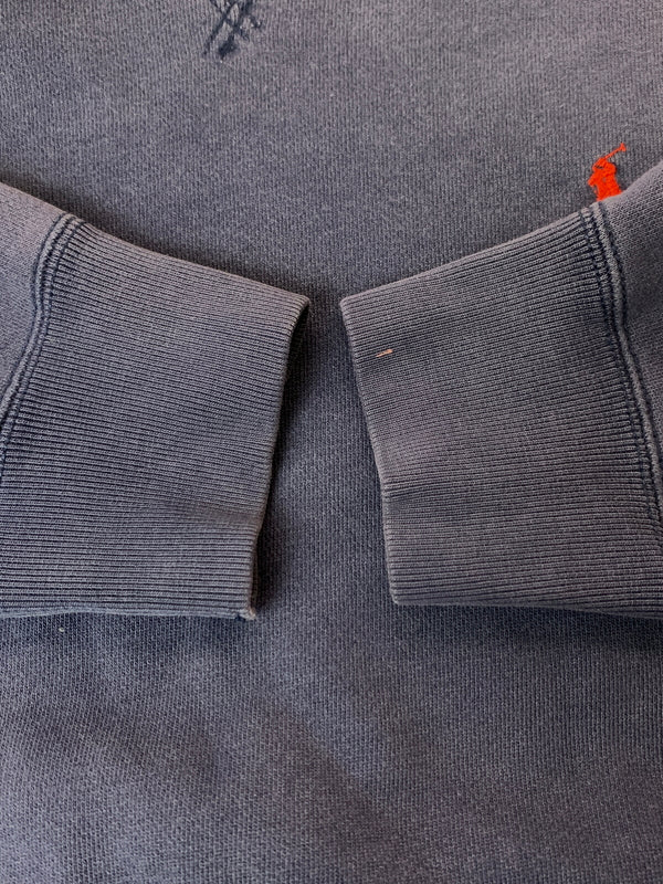 【中古品】【メンズ】 POLO RALPH LAUREN ポロラルフローレン 90S PONY LOGO SWEATSHIRT スウェット トレーナー 146-260531-AS-20-min サイズ：M カラー：ネイビー 万代Net店