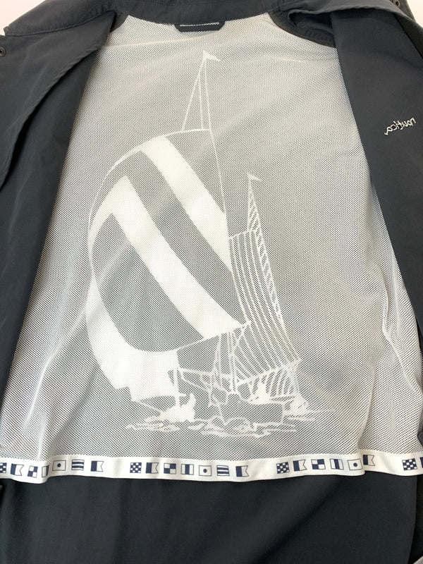 【中古品】【メンズ】 NAUTICA ノーティカ 211-1518 FREAK'S STORE別注 COACH JACKET コーチジャケット ライトアウター 144-260531-AS-27-min サイズ：XXL カラー：グレー 万代Net店