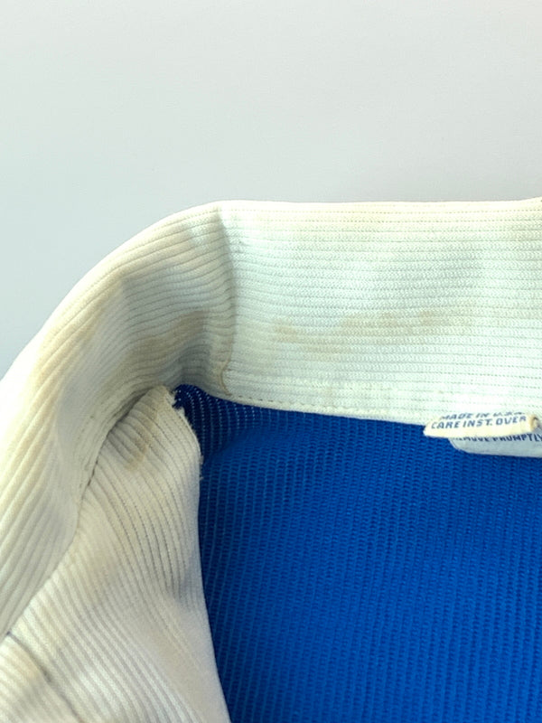 【中古品】【メンズ】 HILTON ヒルトン 80S BOWLING SHIRT ボーリングシャツ ショートスリーブ 半袖シャツ 146-260531-AS-19-min サイズ：M カラー：ブルー/ホワイト 万代Net店