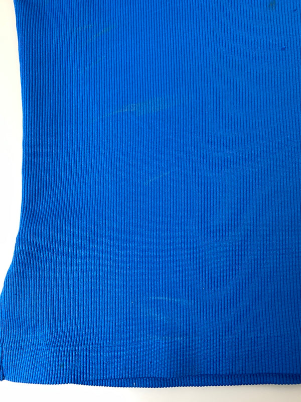 【中古品】【メンズ】 HILTON ヒルトン 80S BOWLING SHIRT ボーリングシャツ ショートスリーブ 半袖シャツ 146-260531-AS-19-min サイズ：M カラー：ブルー/ホワイト 万代Net店