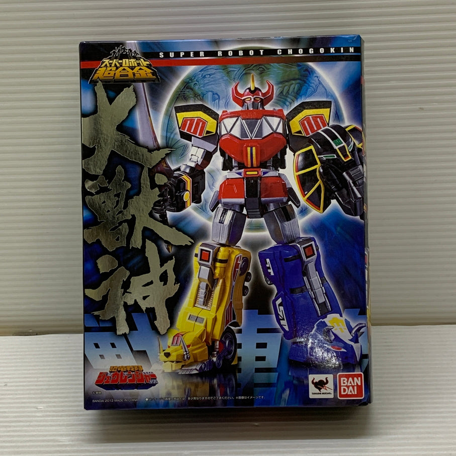 【中古品】 スーパーロボット超合金 大獣神 「恐竜戦隊ジュウレンジャー」 フィギュア バンダイ 057-260619-em-02-min 万代Net店