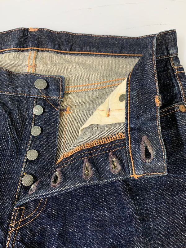 【中古品】【メンズ】 THE REAL MCCOY'S ザリアルマッコイズ LOT.001 DENIM PANTS デニムパンツ ボトムス 156-260531-AS-3-min サイズ：W34L36 カラー：インディゴ 万代Net店