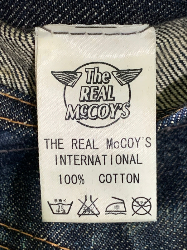 【中古品】【メンズ】 THE REAL MCCOY'S ザリアルマッコイズ LOT.001 DENIM PANTS デニムパンツ ボトムス 156-260531-AS-3-min サイズ：W34L36 カラー：インディゴ 万代Net店