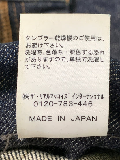 【中古品】【メンズ】 THE REAL MCCOY'S ザリアルマッコイズ LOT.001 DENIM PANTS デニムパンツ ボトムス 156-260531-AS-3-min サイズ：W34L36 カラー：インディゴ 万代Net店