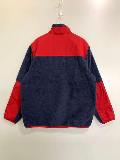 【中古品】【メンズ】 POLO RALPH LAUREN ポロ・ラルフローレン ウィンドブロッキング ハイブリッドジャケット メンズ アウター フリース 147-260612-em-36-min サイズ：XL カラー：レッド/ネイビー 万代Net店