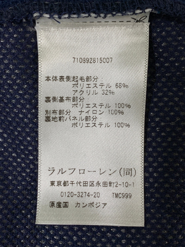 【中古品】【メンズ】 POLO RALPH LAUREN ポロ・ラルフローレン ウィンドブロッキング ハイブリッドジャケット メンズ アウター フリース 147-260612-em-36-min サイズ：XL カラー：レッド/ネイビー 万代Net店