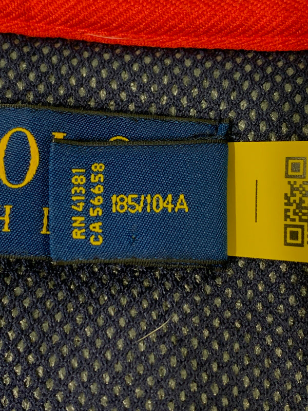 【中古品】【メンズ】 POLO RALPH LAUREN ポロ・ラルフローレン ウィンドブロッキング ハイブリッドジャケット メンズ アウター フリース 147-260612-em-36-min サイズ：XL カラー：レッド/ネイビー 万代Net店