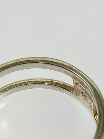 【中古品】【メンズ/レディース】 GUCCI グッチ インターロッキングG リング 指輪 アクセサリー 182-260527-yn-14-min サイズ：11 カラー：シルバー 万代Net店