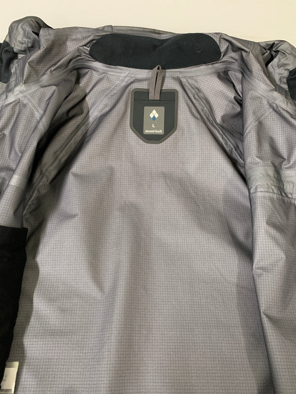 【中古品】【メンズ】 MONT-BELL モンベル 1102439 GORE-TEX ダイナアクションパーカ アウター 144-260604-AS-54-min サイズ：L カラー：ブラック/ライムグリーン 万代Net店