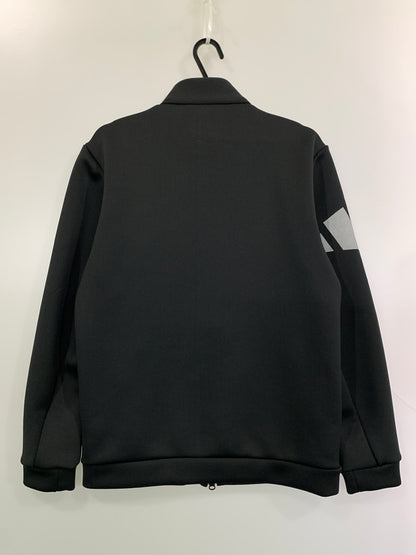 【中古品】【メンズ】 ADIDAS アディダス HG8295 ダンボールニット ファブリックミックス ジャケット ライトアウター 148-260531-AS-24-min サイズ：L カラー：ブラック 万代Net店
