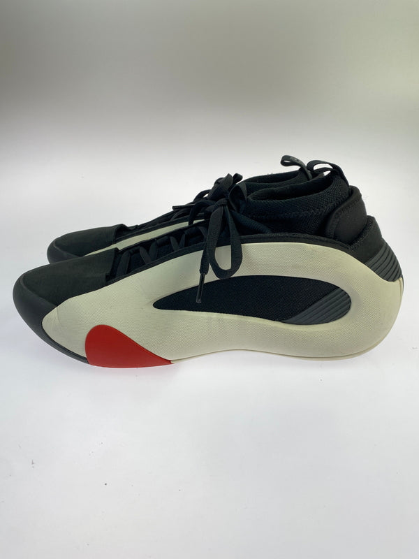 【中古品】【メンズ】 ADIDAS アディダス HARDEN VOLUME8 IE2695 ハーデン スニーカー 靴 161-260527-yn-03-min サイズ：27.5cm カラー：ブラック/ホワイト/レッド 万代Net店