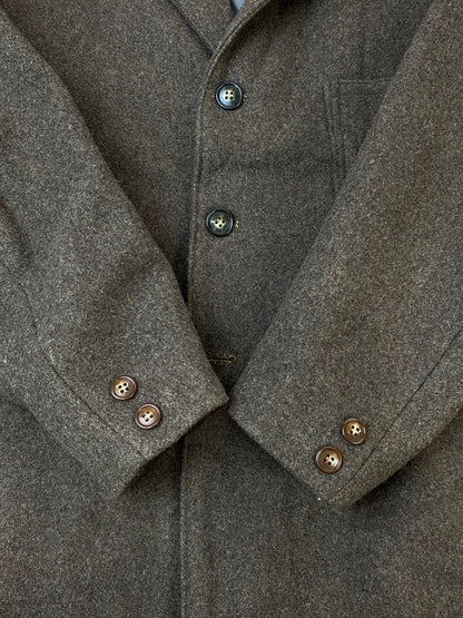 【中古品】【メンズ】 USED WOOLJACKET ウールジャケット FRENCH MILITARY フレンチミリタリー 60S 70S イタリア軍 アウター 146-260605-kt-07-min サイズ：サイズ不明 カラー：ブラウン 万代Net店