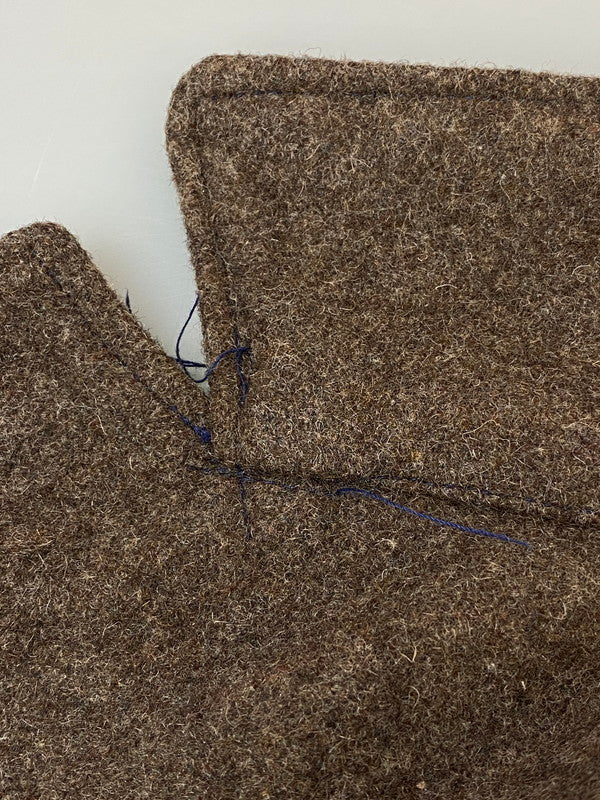 【中古品】【メンズ】 USED WOOLJACKET ウールジャケット FRENCH MILITARY フレンチミリタリー 60S 70S イタリア軍 アウター 146-260605-kt-07-min サイズ：サイズ不明 カラー：ブラウン 万代Net店