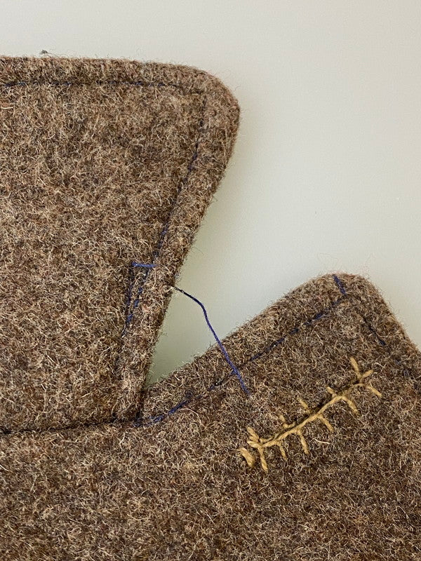 【中古品】【メンズ】 USED WOOLJACKET ウールジャケット FRENCH MILITARY フレンチミリタリー 60S 70S イタリア軍 アウター 146-260605-kt-07-min サイズ：サイズ不明 カラー：ブラウン 万代Net店