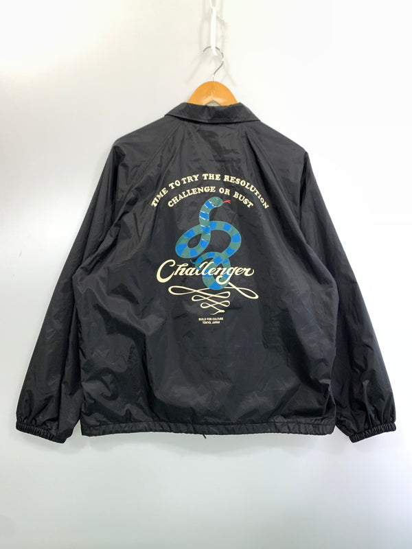 中古品】【メンズ】 CHALLENGER チャレンジャー 25 SNAKE COACH JACKET