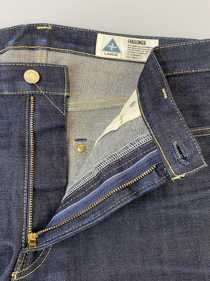 【中古品】【メンズ】 CHALLENGER チャレンジャー NARROW DENIM PANTS CLG-PT015-003 ナローデニムパンツ ジーンズ 153-260606-kt-01-min サイズ：L カラー：インディゴ 万代Net店