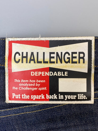 【中古品】【メンズ】 CHALLENGER チャレンジャー NARROW DENIM PANTS CLG-PT015-003 ナローデニムパンツ ジーンズ 153-260606-kt-01-min サイズ：L カラー：インディゴ 万代Net店