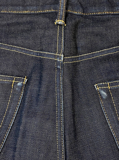 【中古品】【メンズ】 CHALLENGER チャレンジャー NARROW DENIM PANTS CLG-PT015-003 ナローデニムパンツ ジーンズ 153-260606-kt-01-min サイズ：L カラー：インディゴ 万代Net店