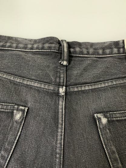 【中古品】【メンズ】 CHALLENGER チャレンジャー CLG-PT015-005 NARROW BLACK DENIM PANTS デニムパンツ ボトムス 153-260531-AS-4-min サイズ：XL カラー：ブラック 万代Net店