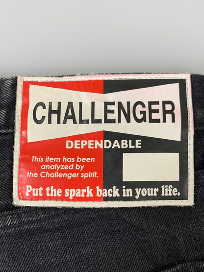 【中古品】【メンズ】 CHALLENGER チャレンジャー CLG-PT015-005 NARROW BLACK DENIM PANTS デニムパンツ ボトムス 153-260531-AS-4-min サイズ：XL カラー：ブラック 万代Net店