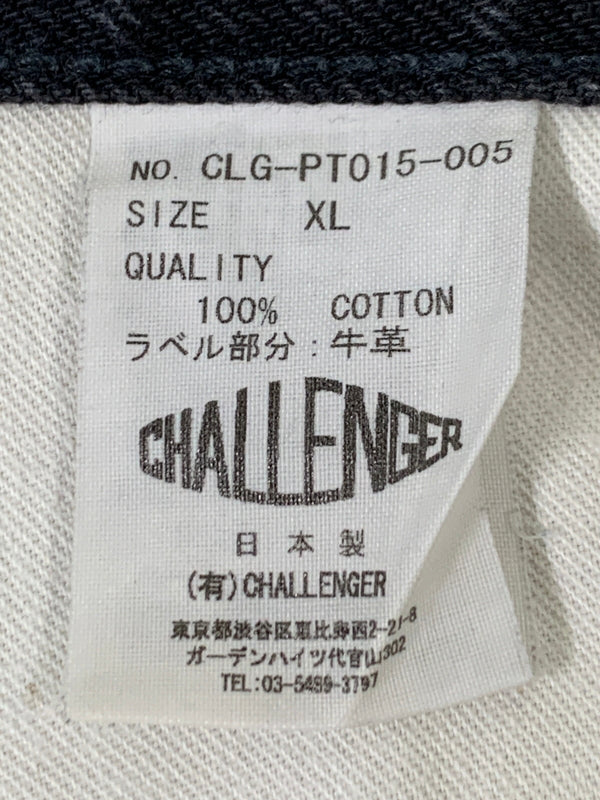 【中古品】【メンズ】 CHALLENGER チャレンジャー CLG-PT015-005 NARROW BLACK DENIM PANTS デニムパンツ ボトムス 153-260531-AS-4-min サイズ：XL カラー：ブラック 万代Net店