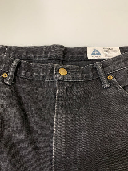 【中古品】【メンズ】 CHALLENGER チャレンジャー CLG-PT015-005 NARROW BLACK DENIM PANTS デニムパンツ ボトムス 153-260531-AS-4-min サイズ：XL カラー：ブラック 万代Net店