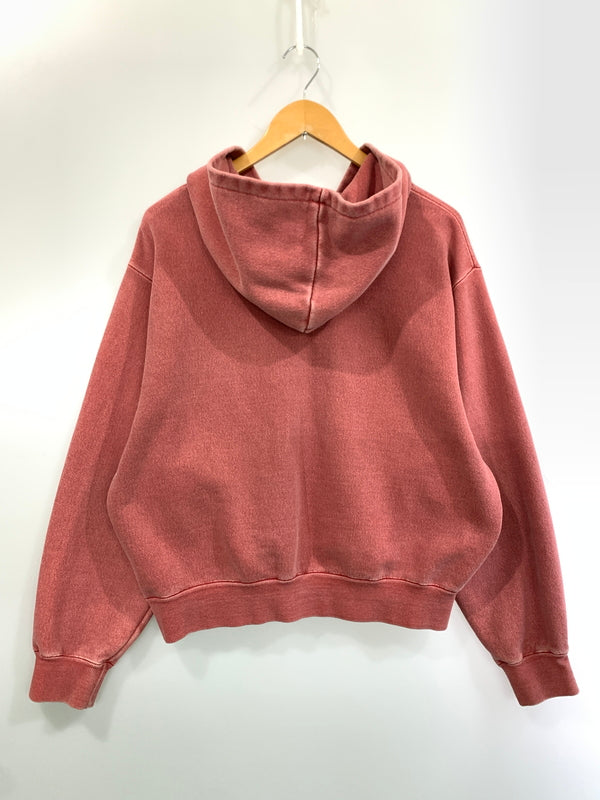 【中古品】【メンズ】 BLESS U ブレス ユー PIGMENT ZIP HOODIE BU0063 ピグメント ジップ フーディ トップス パーカー 142-260526-jt-10-min サイズ：M カラー：ピンクレッド 万代Net店