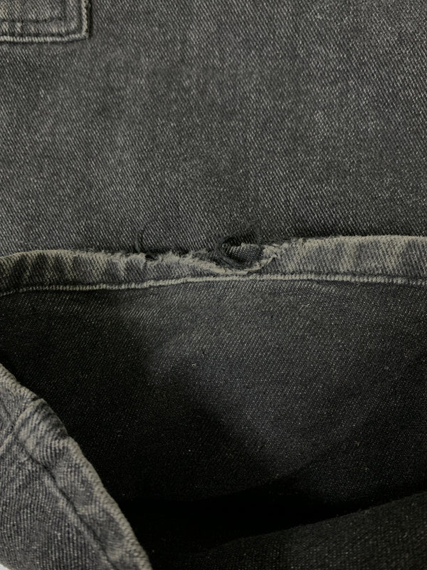 【現状渡し品】【メンズ】 ANITMID アンチミッド ダブルニー ブラックデニム メンズ ボトムス ジーンズ ジーパン 153-260612-em-52-min サイズ：M カラー：インディゴブラック 万代Net店
