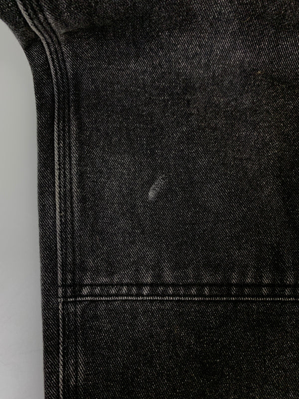 【現状渡し品】【メンズ】 ANITMID アンチミッド ダブルニー ブラックデニム メンズ ボトムス ジーンズ ジーパン 153-260612-em-52-min サイズ：M カラー：インディゴブラック 万代Net店