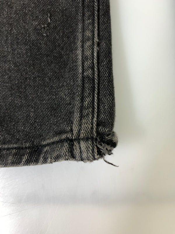 【現状渡し品】【メンズ】 ANITMID アンチミッド ダブルニー ブラックデニム メンズ ボトムス ジーンズ ジーパン 153-260612-em-52-min サイズ：M カラー：インディゴブラック 万代Net店