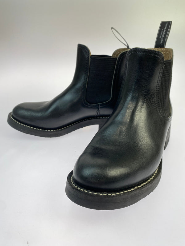 【中古品】【メンズ】 ZERROW'S ゼローズ SIDE GORE BOOTS サイドゴアブーツ 靴 164-260527-yn-12-min サイズ：7 1/2 E カラー：ブラック 万代Net店