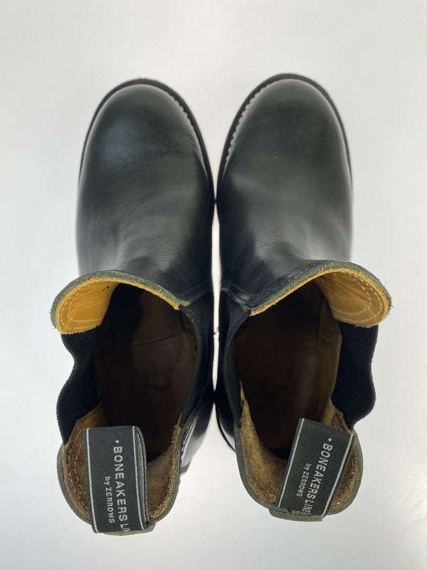 【中古品】【メンズ】 ZERROW'S ゼローズ SIDE GORE BOOTS サイドゴアブーツ 靴 164-260527-yn-12-min サイズ：7 1/2 E カラー：ブラック 万代Net店