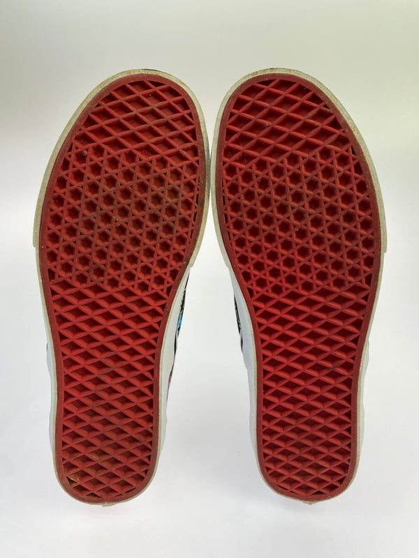 【中古品】【メンズ】 VANS ヴァンズ × MARVEL SPIDER-MAN SLIP-ON スパイダーマン スリッポン スニーカー 靴 163-260527-yn-07-min サイズ：27.0cm カラー：レッド 万代Net店