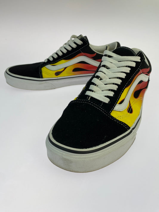 【中古品】【メンズ】 VANS ヴァンズ OLD SKOOL FLAME オールドスクール スニーカー 靴 163-260527-yn-06-min サイズ：26.5cm カラー：ブラック 万代Net店