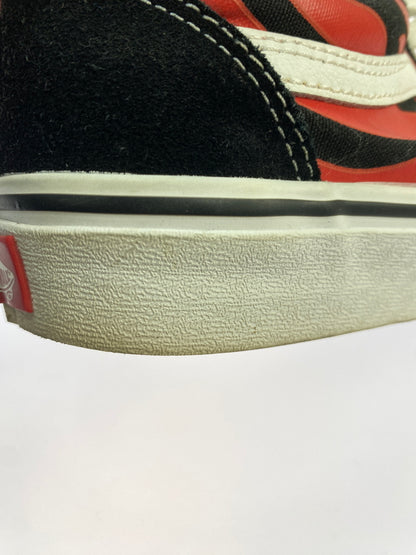 【中古品】【メンズ】 VANS ヴァンズ OLD SKOOL FLAME オールドスクール スニーカー 靴 163-260527-yn-06-min サイズ：26.5cm カラー：ブラック 万代Net店
